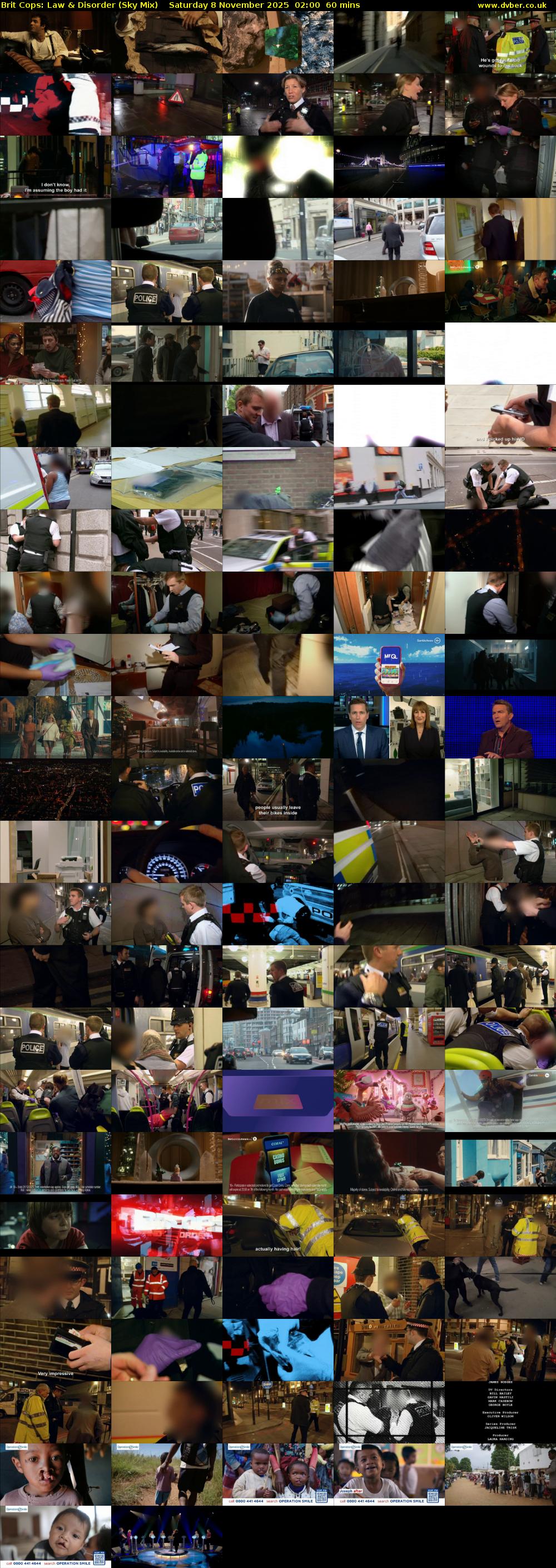 Brit Cops: Law & Disorder (Sky Mix) Saturday 8 November 2025 02:00 - 03:00