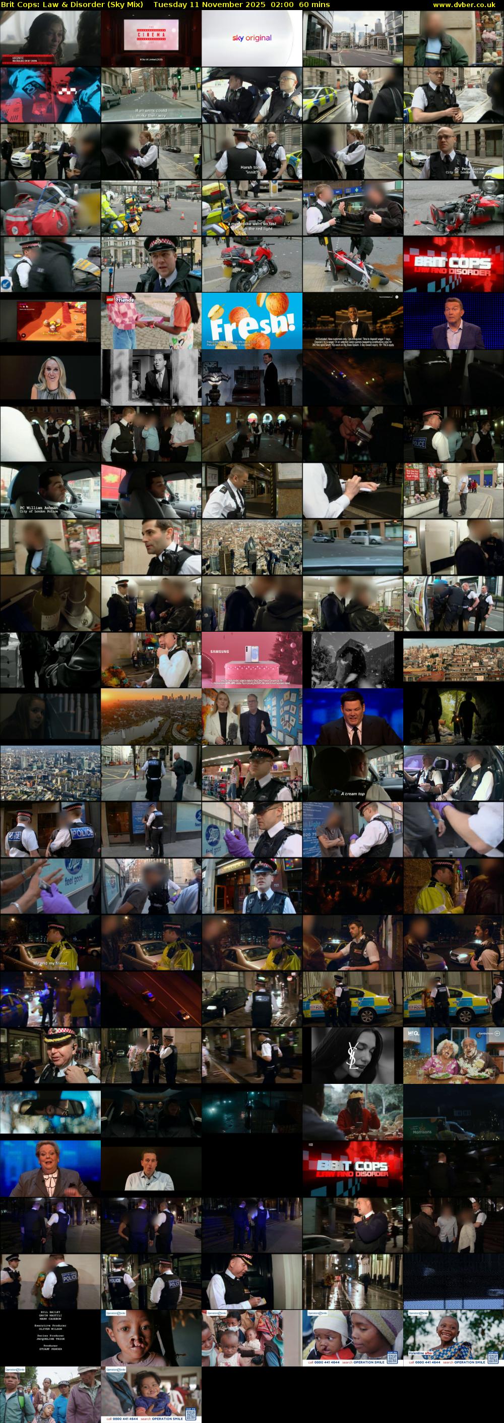 Brit Cops: Law & Disorder (Sky Mix) Tuesday 11 November 2025 02:00 - 03:00