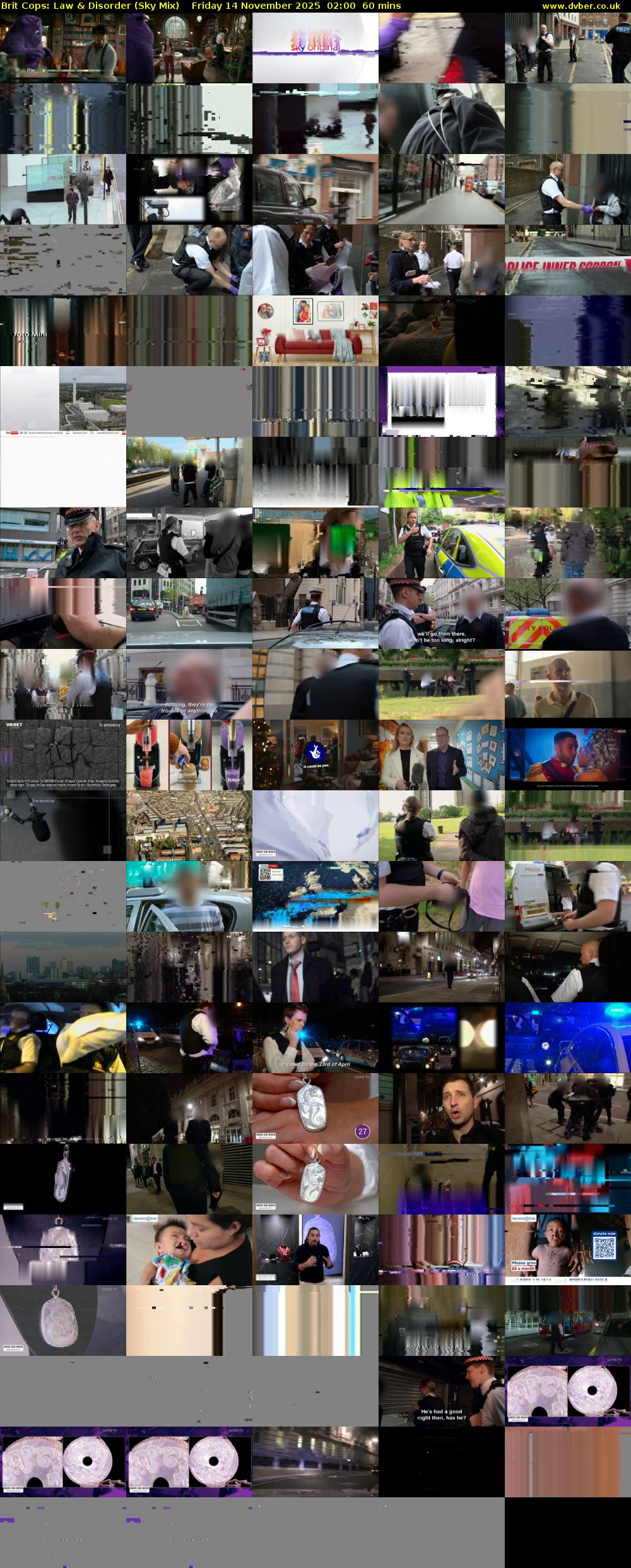 Brit Cops: Law & Disorder (Sky Mix) Friday 14 November 2025 02:00 - 03:00