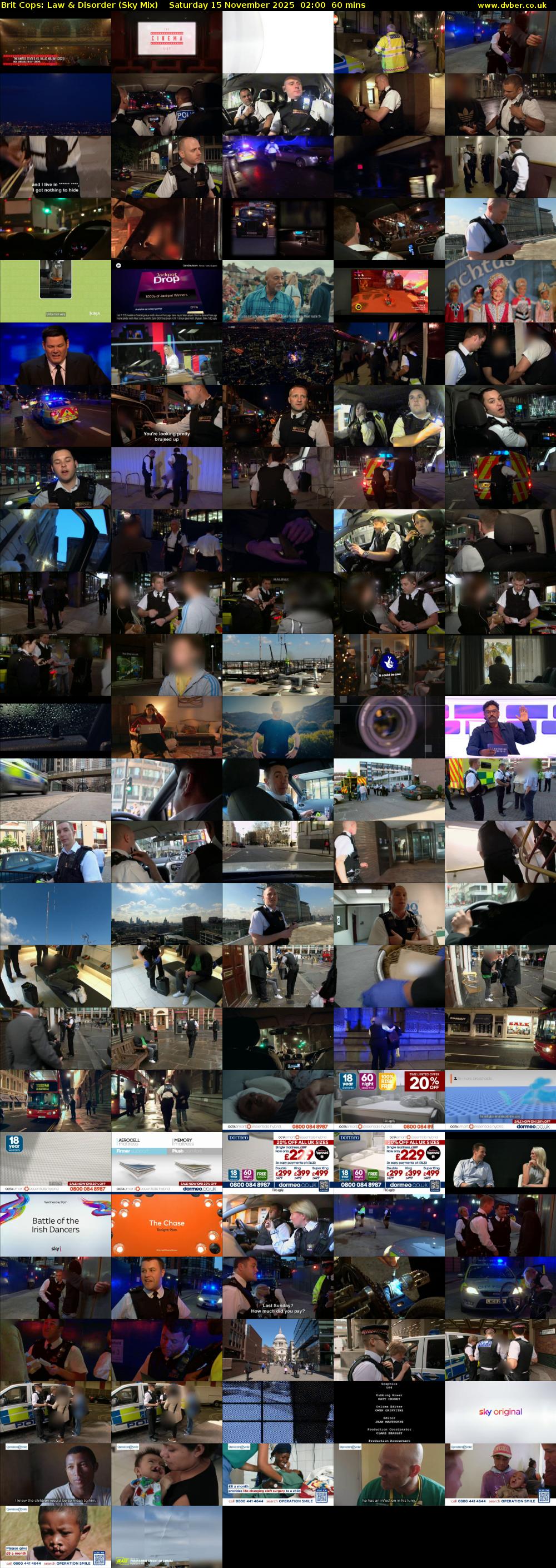 Brit Cops: Law & Disorder (Sky Mix) Saturday 15 November 2025 02:00 - 03:00