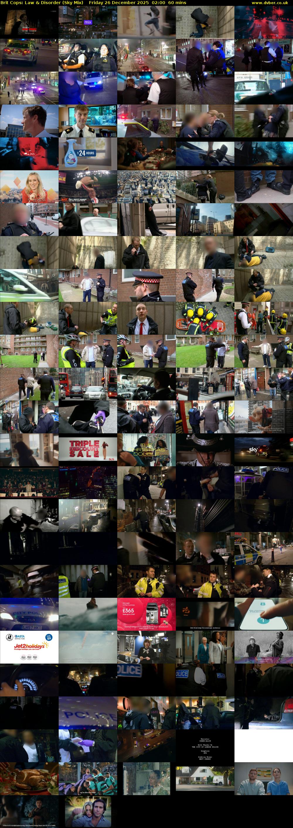 Brit Cops: Law & Disorder (Sky Mix) Friday 26 December 2025 02:00 - 03:00