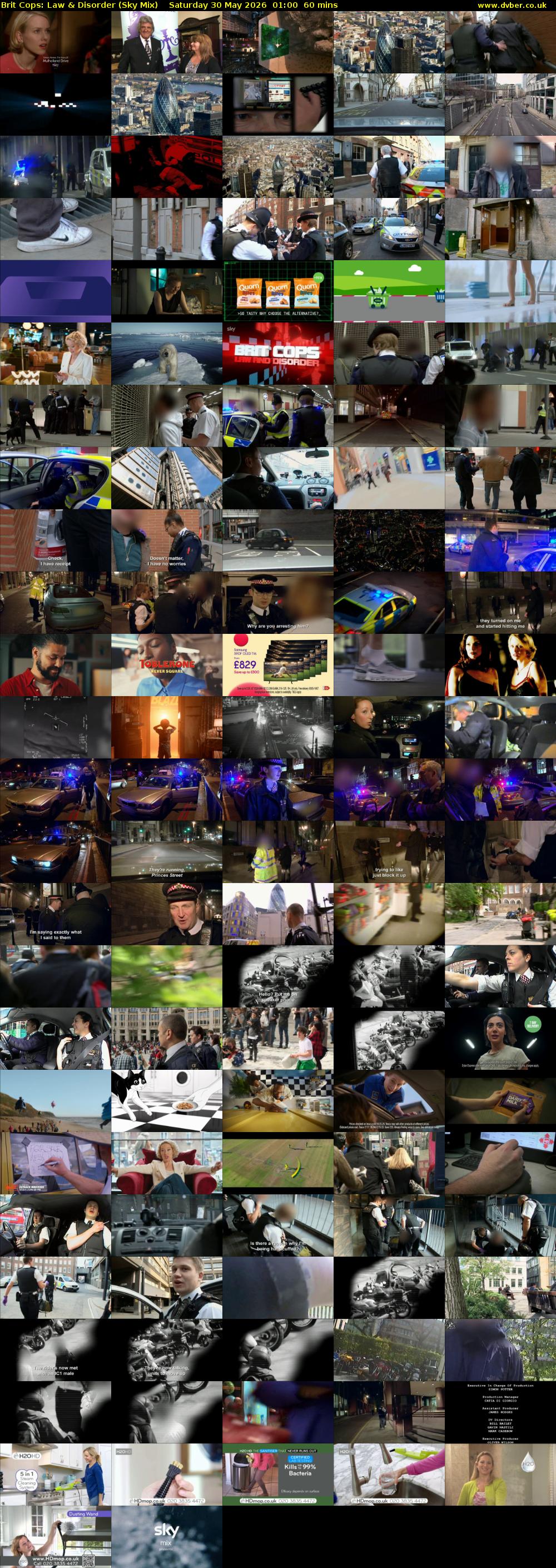 Brit Cops: Law & Disorder (Sky Mix) Saturday 30 May 2026 01:00 - 02:00