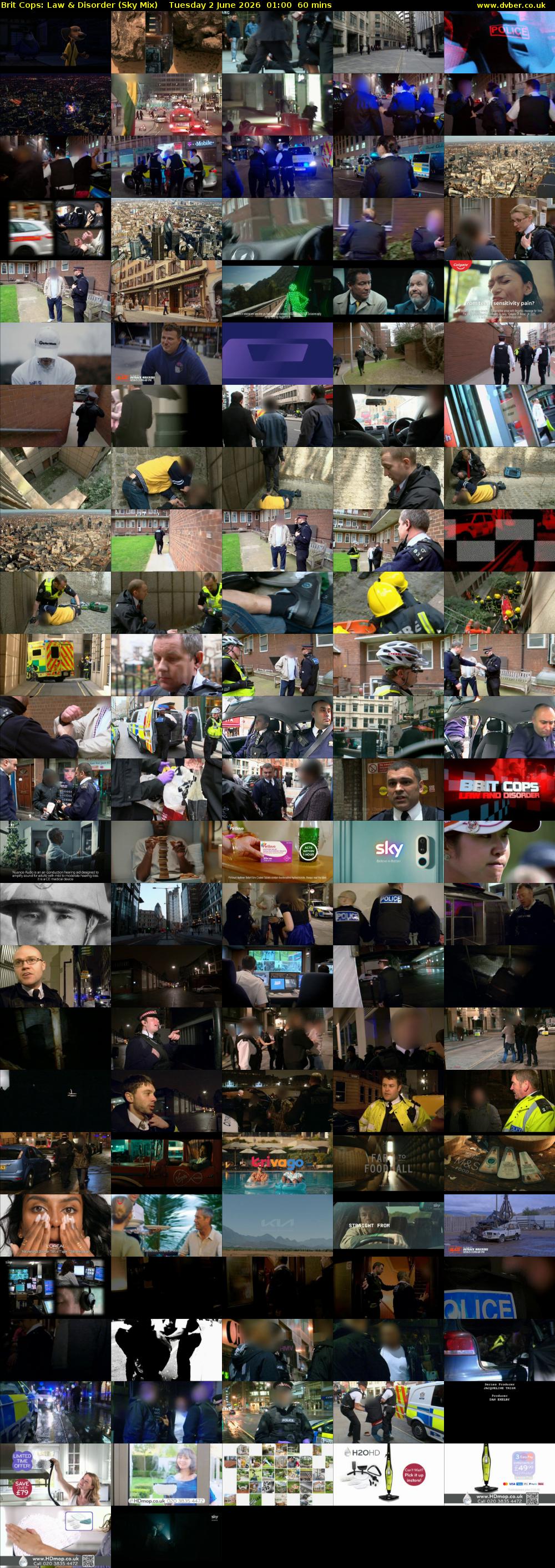 Brit Cops: Law & Disorder (Sky Mix) Tuesday 2 June 2026 01:00 - 02:00