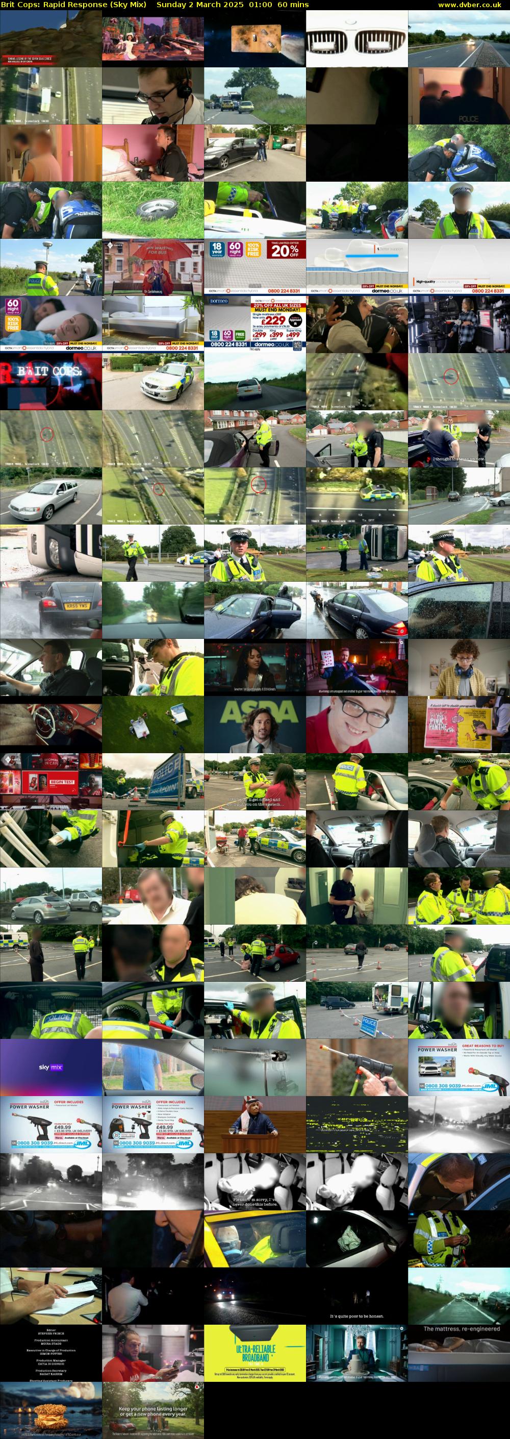 Brit Cops: Rapid Response (Sky Mix) Sunday 2 March 2025 01:00 - 02:00