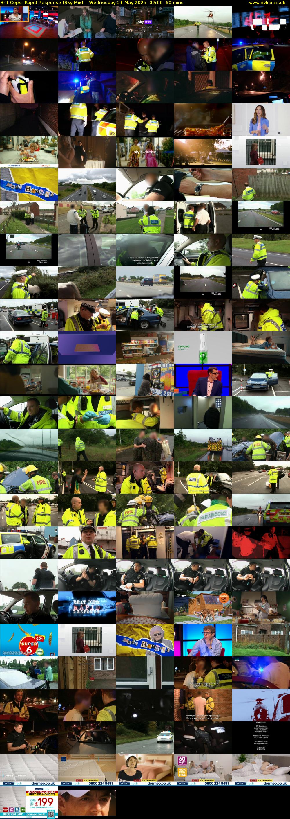 Brit Cops: Rapid Response (Sky Mix) Wednesday 21 May 2025 02:00 - 03:00