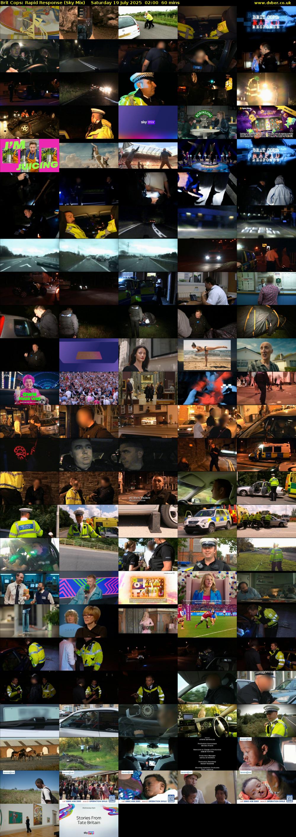 Brit Cops: Rapid Response (Sky Mix) Saturday 19 July 2025 02:00 - 03:00