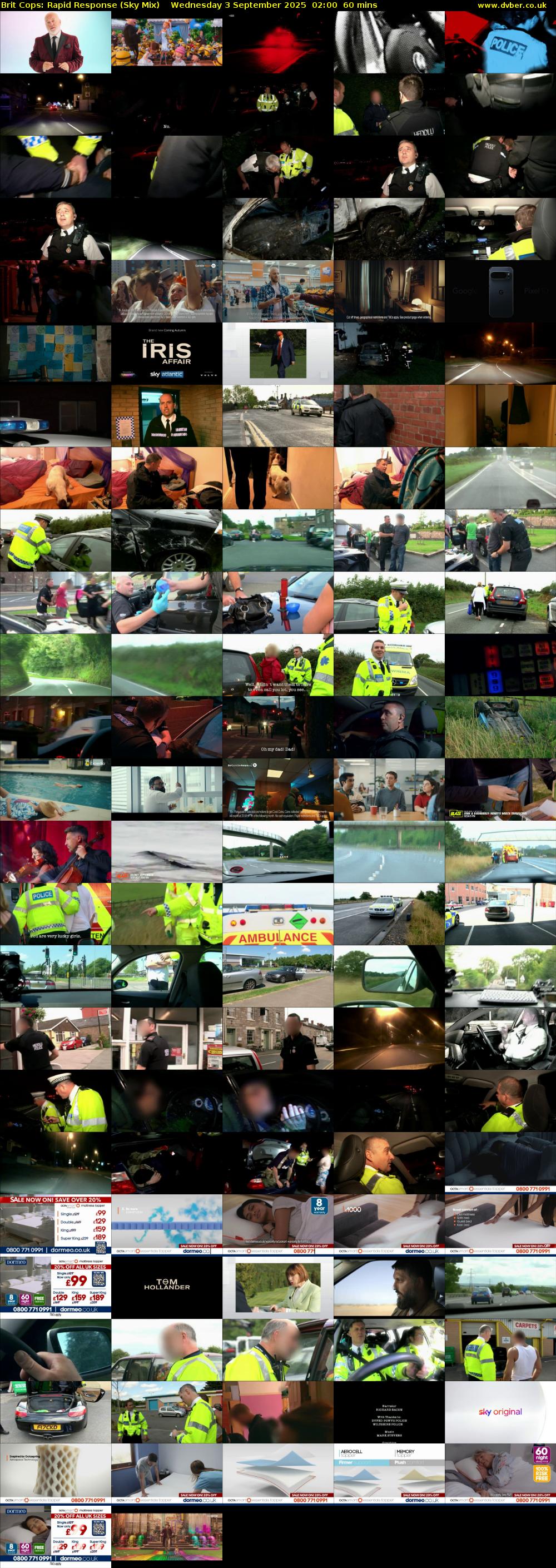 Brit Cops: Rapid Response (Sky Mix) Wednesday 3 September 2025 02:00 - 03:00