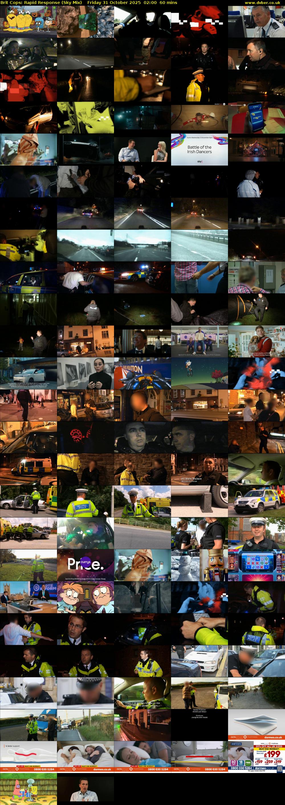 Brit Cops: Rapid Response (Sky Mix) Friday 31 October 2025 02:00 - 03:00