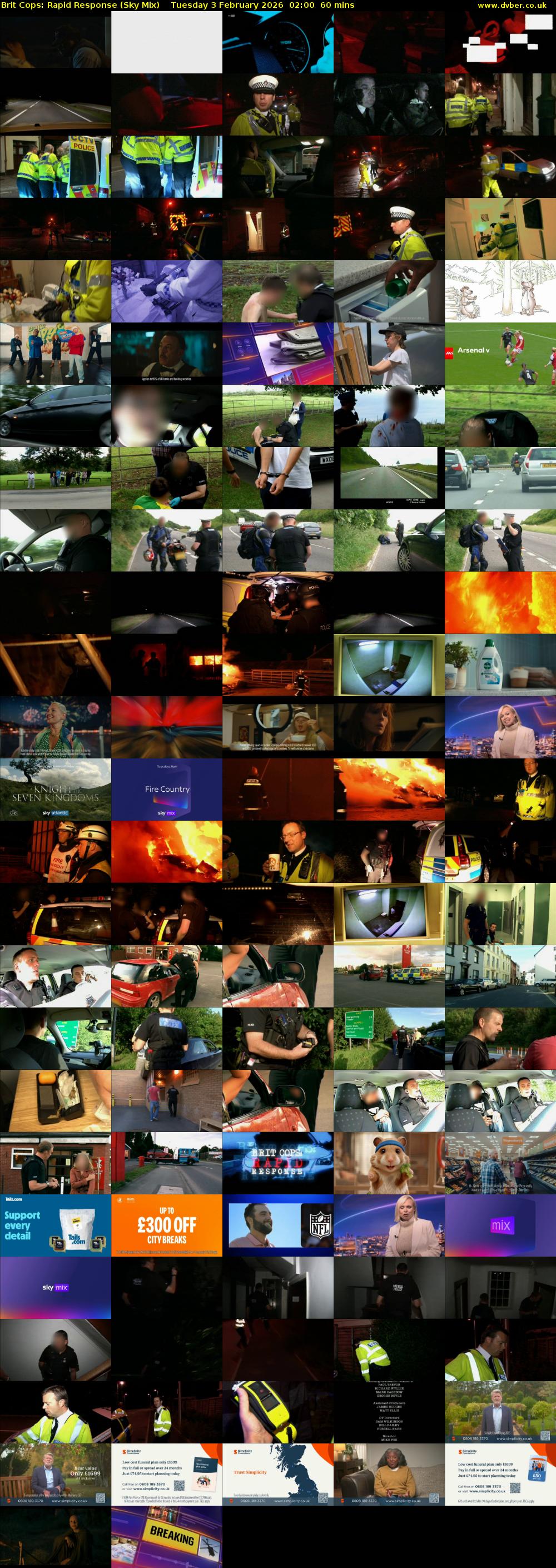 Brit Cops: Rapid Response (Sky Mix) Tuesday 3 February 2026 02:00 - 03:00