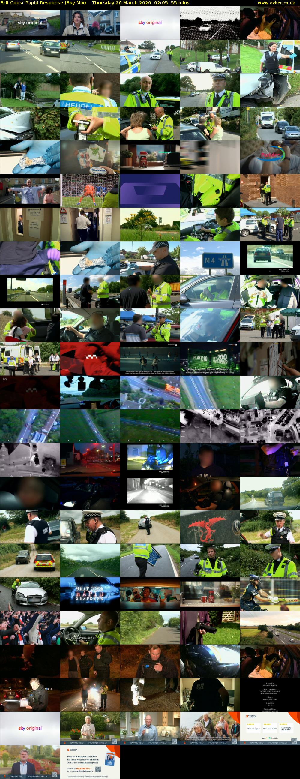 Brit Cops: Rapid Response (Sky Mix) Thursday 26 March 2026 02:05 - 03:00