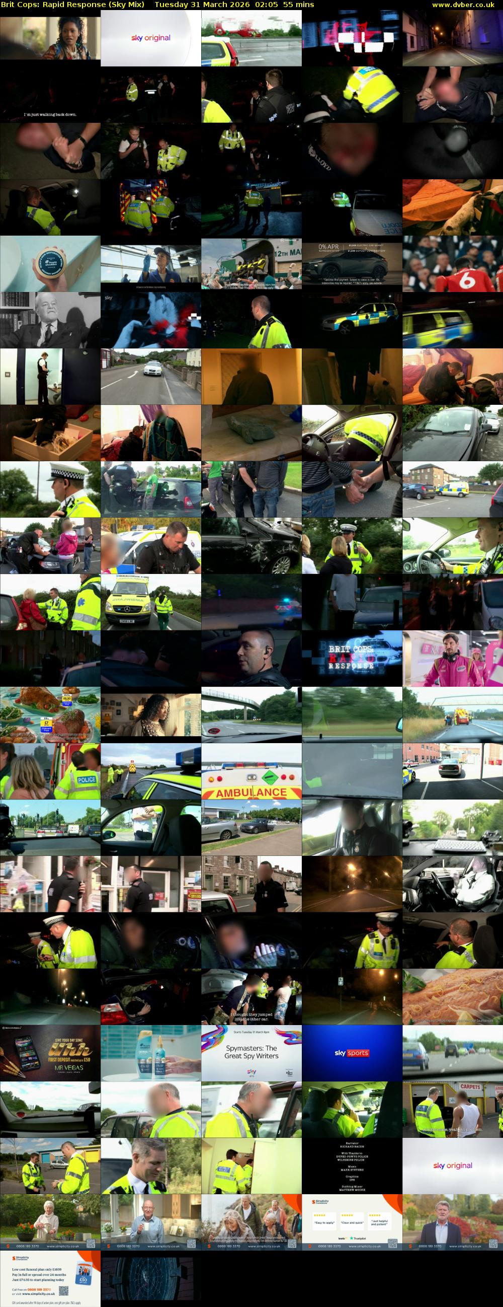 Brit Cops: Rapid Response (Sky Mix) Tuesday 31 March 2026 02:05 - 03:00