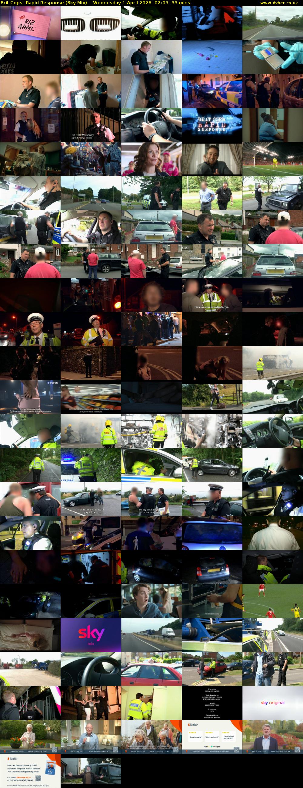 Brit Cops: Rapid Response (Sky Mix) Wednesday 1 April 2026 02:05 - 03:00