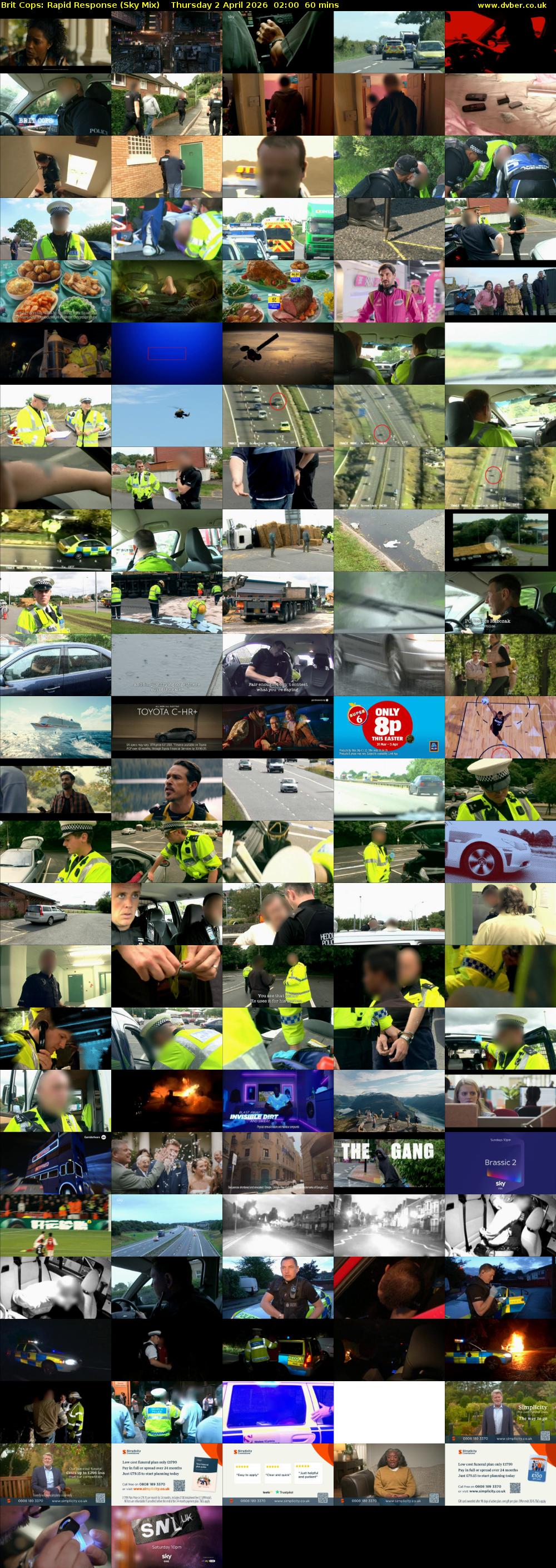 Brit Cops: Rapid Response (Sky Mix) Thursday 2 April 2026 02:00 - 03:00
