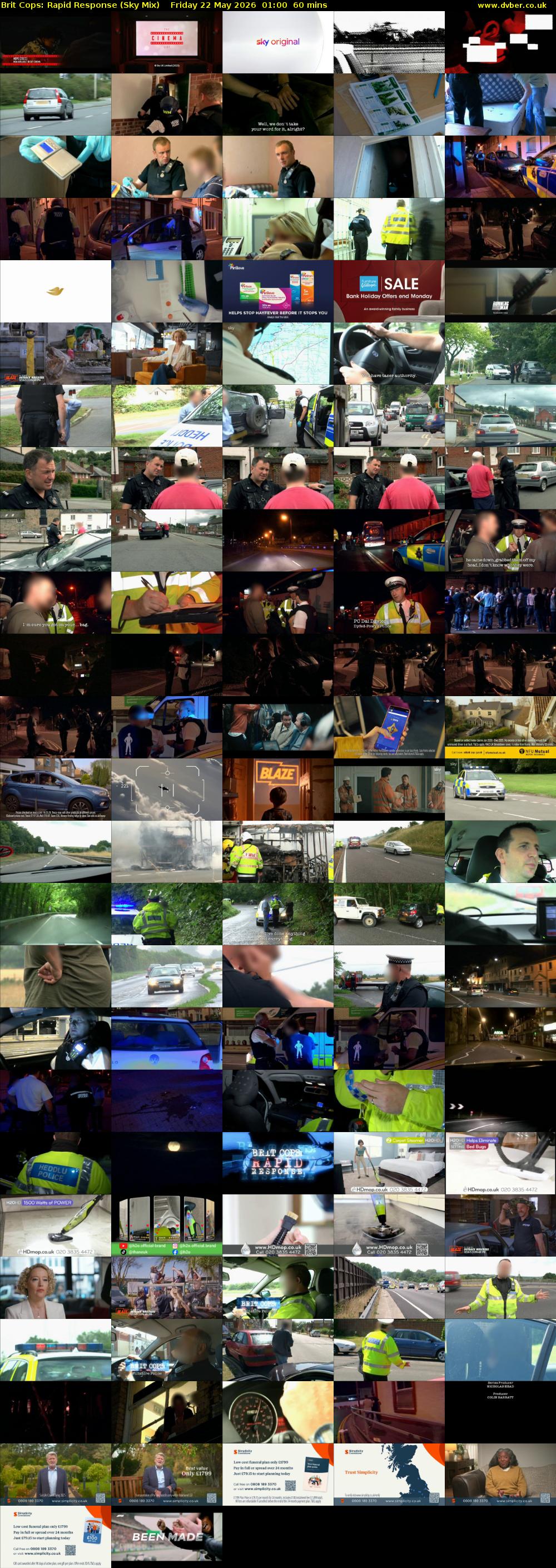 Brit Cops: Rapid Response (Sky Mix) Friday 22 May 2026 01:00 - 02:00