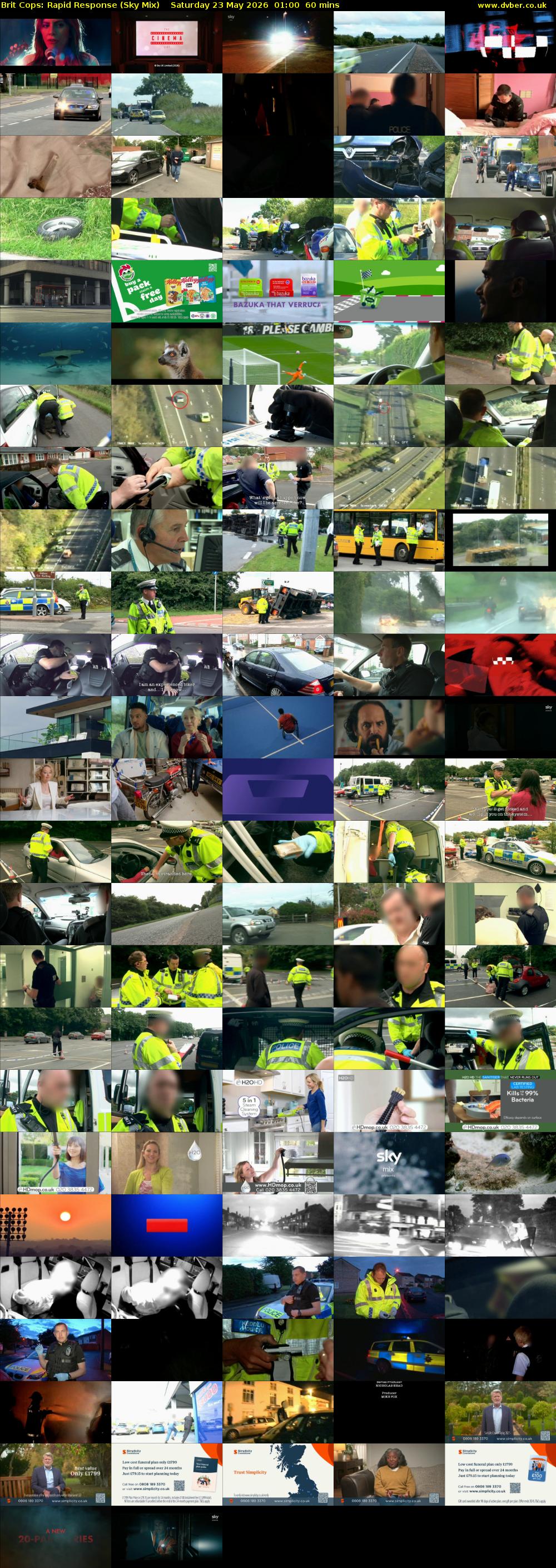 Brit Cops: Rapid Response (Sky Mix) Saturday 23 May 2026 01:00 - 02:00