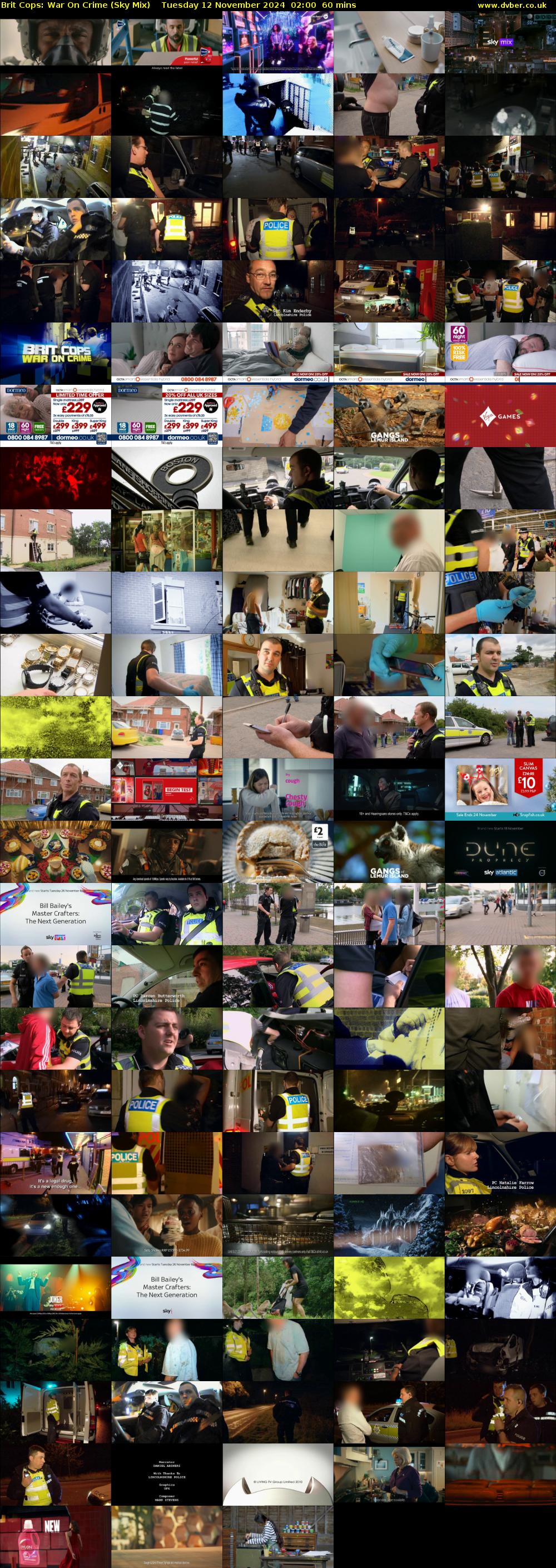 Brit Cops: War On Crime (Sky Mix) Tuesday 12 November 2024 02:00 - 03:00