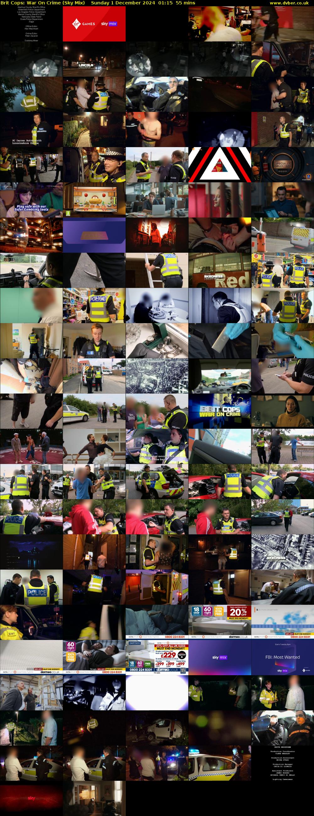 Brit Cops: War On Crime (Sky Mix) Sunday 1 December 2024 01:15 - 02:10