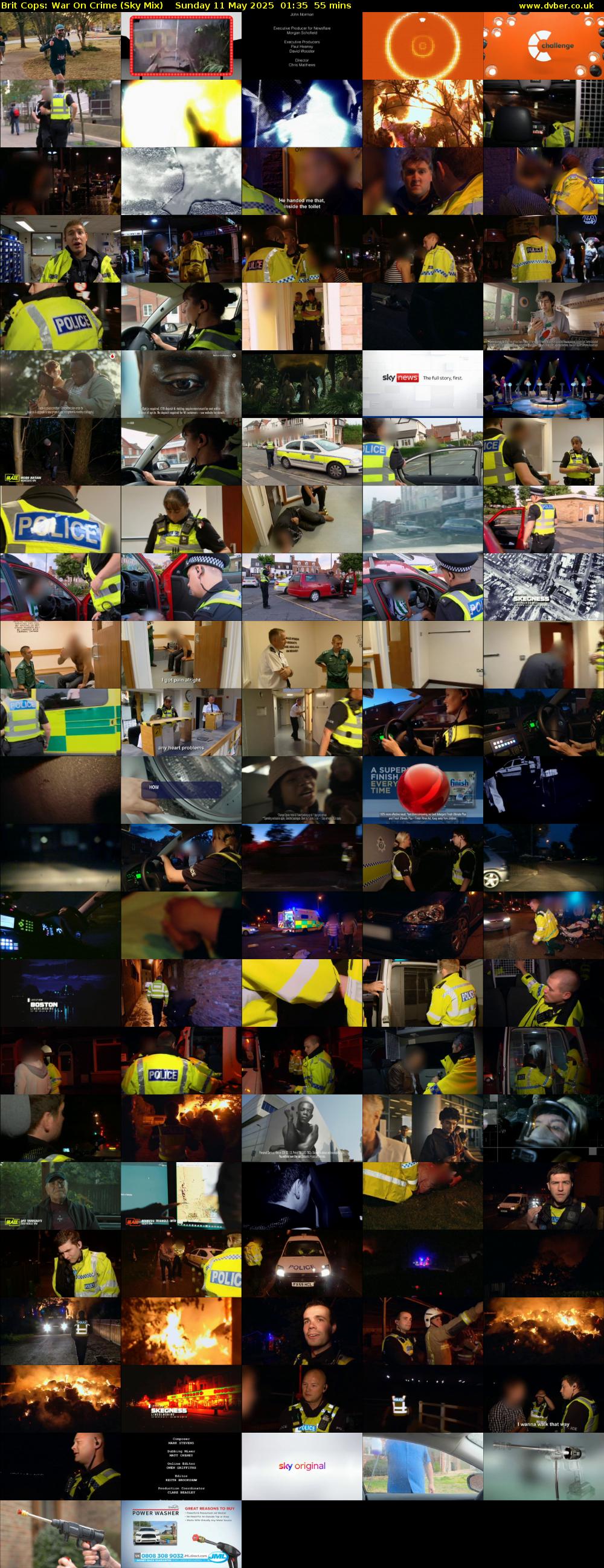 Brit Cops: War On Crime (Sky Mix) Sunday 11 May 2025 01:35 - 02:30