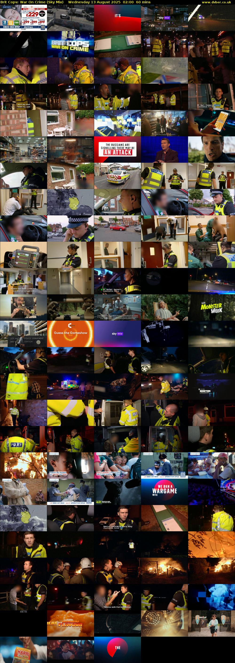 Brit Cops: War On Crime (Sky Mix) Wednesday 13 August 2025 02:00 - 03:00