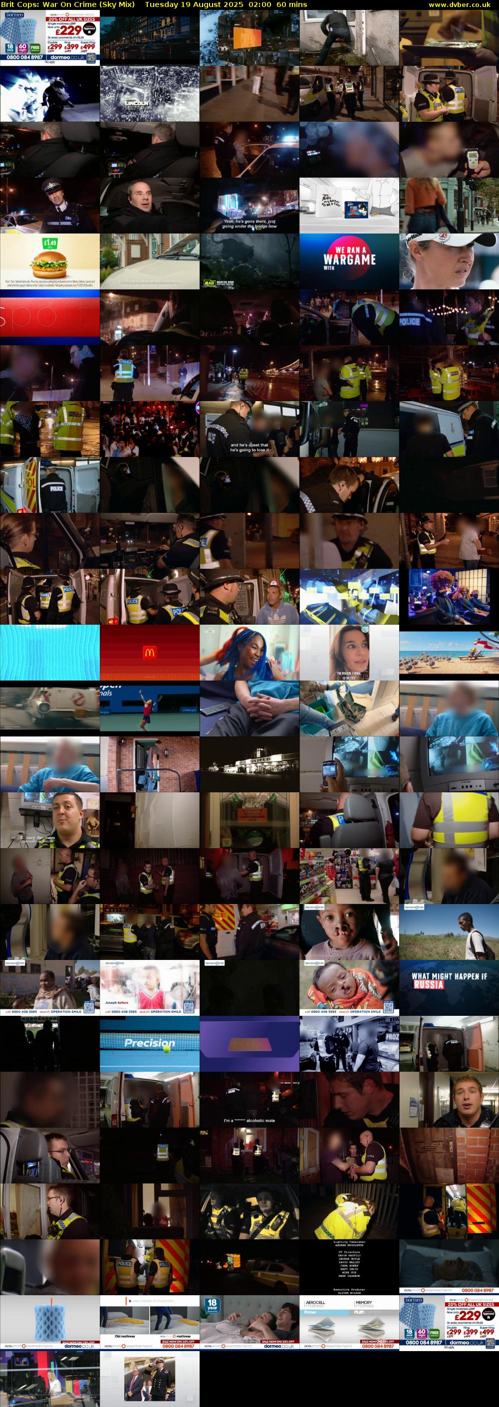 Brit Cops: War On Crime (Sky Mix) Tuesday 19 August 2025 02:00 - 03:00