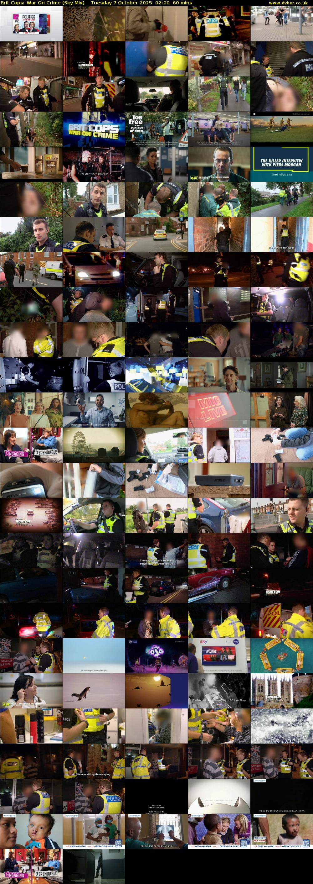 Brit Cops: War On Crime (Sky Mix) Tuesday 7 October 2025 02:00 - 03:00