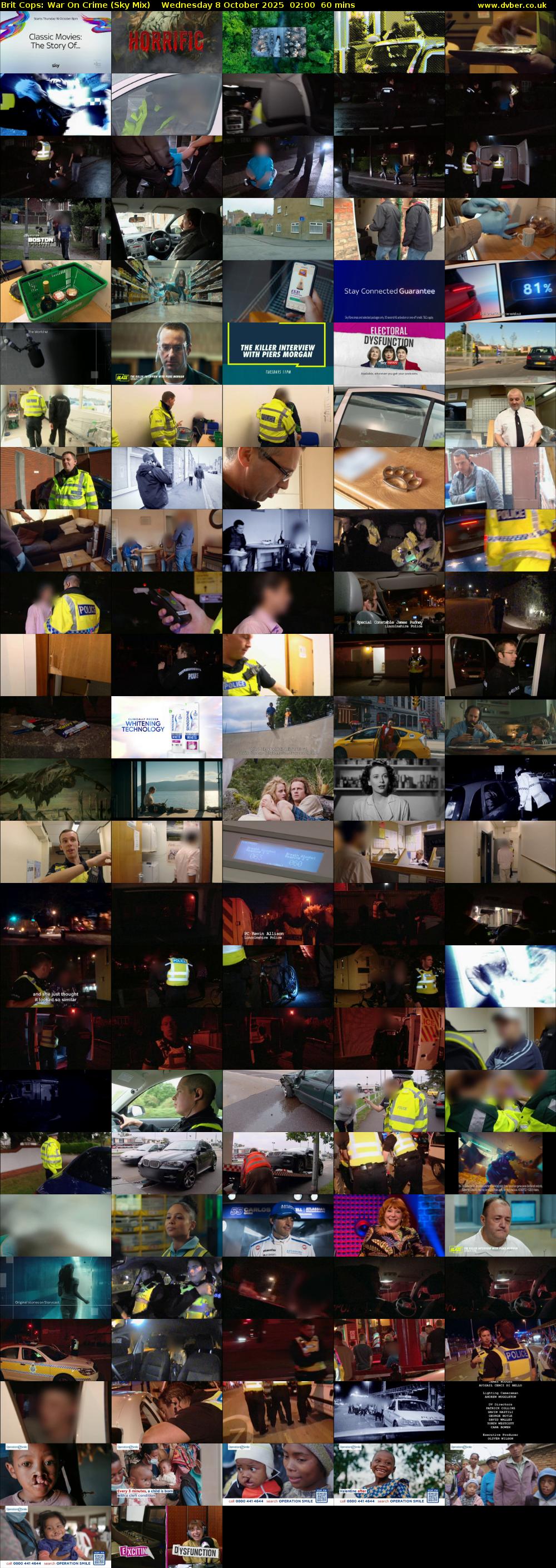 Brit Cops: War On Crime (Sky Mix) Wednesday 8 October 2025 02:00 - 03:00
