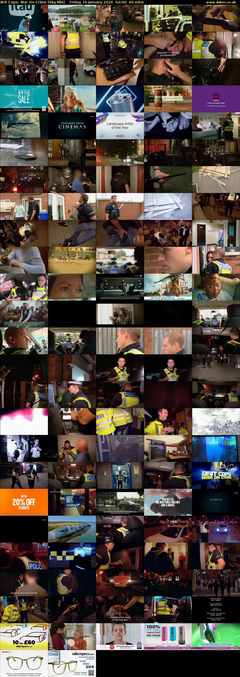 Brit Cops: War On Crime (Sky Mix) Friday 16 January 2026 02:00 - 03:00