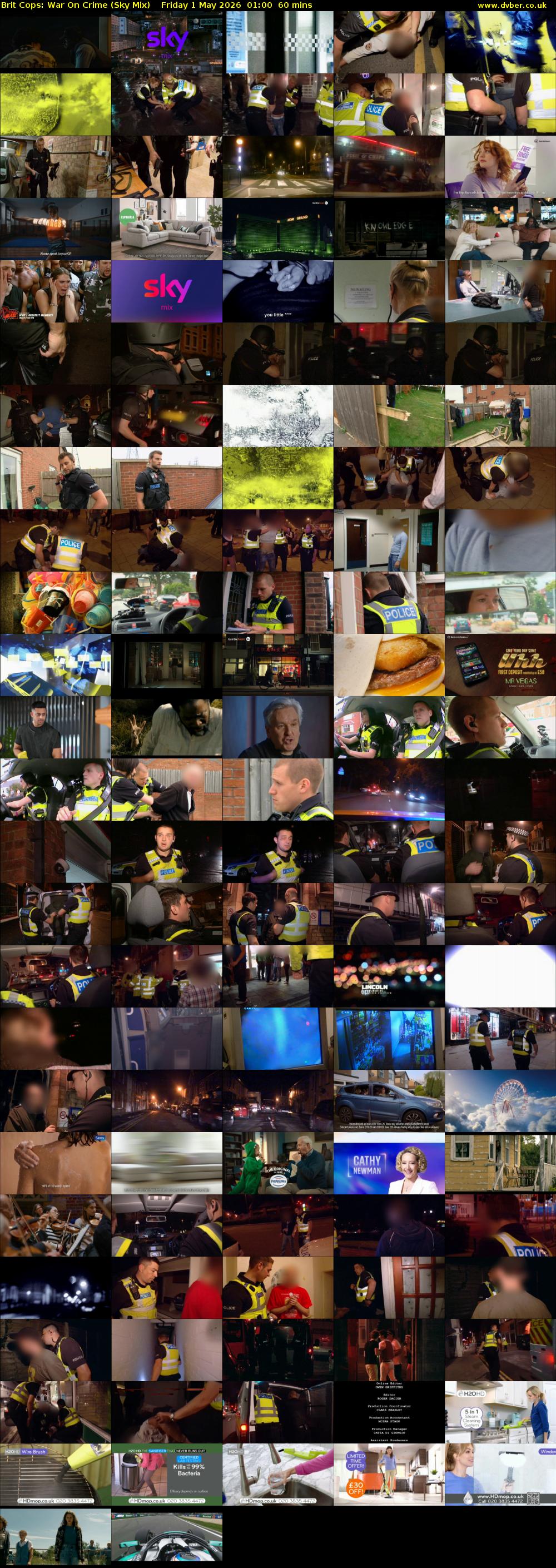 Brit Cops: War On Crime (Sky Mix) Friday 1 May 2026 01:00 - 02:00