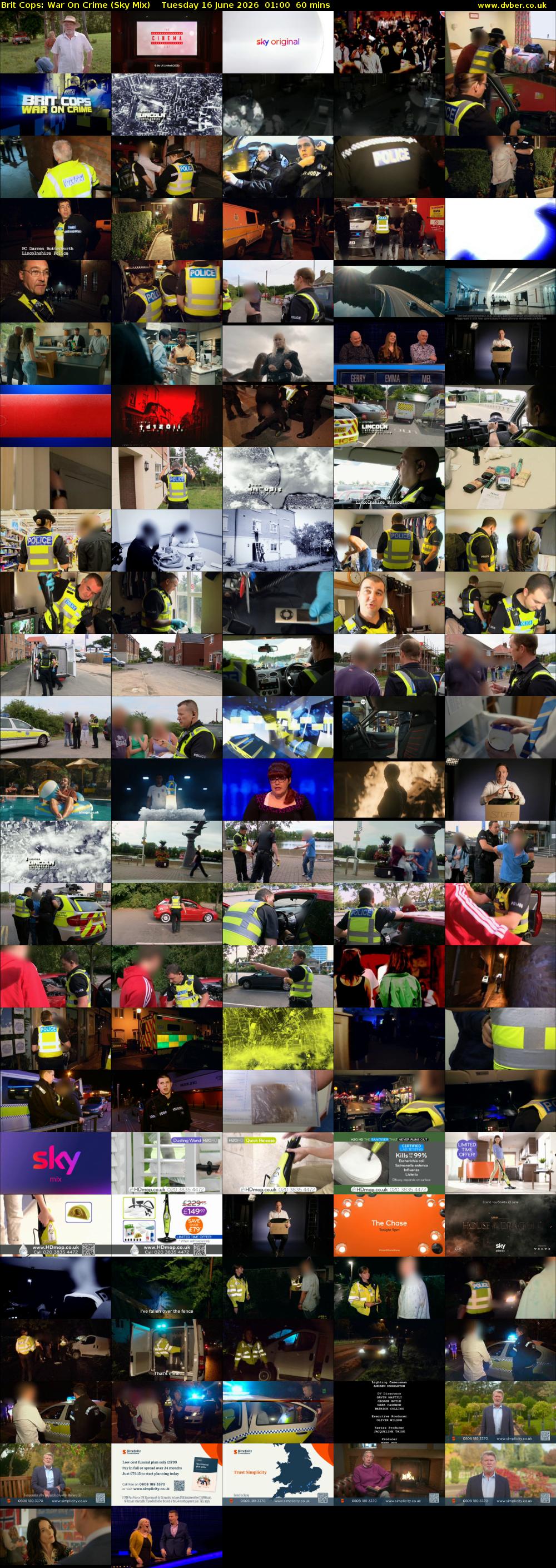 Brit Cops: War On Crime (Sky Mix) Tuesday 16 June 2026 01:00 - 02:00