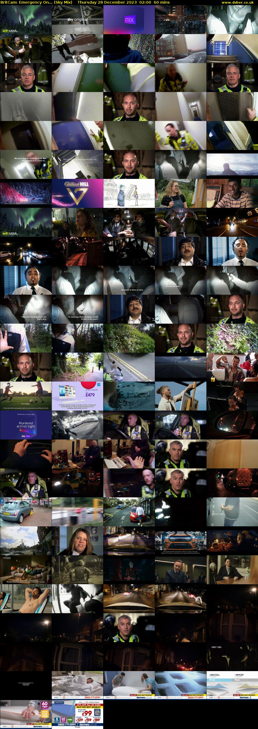 BritCam: Emergency On... (Sky Mix) Thursday 28 December 2023 02:00 - 03:00