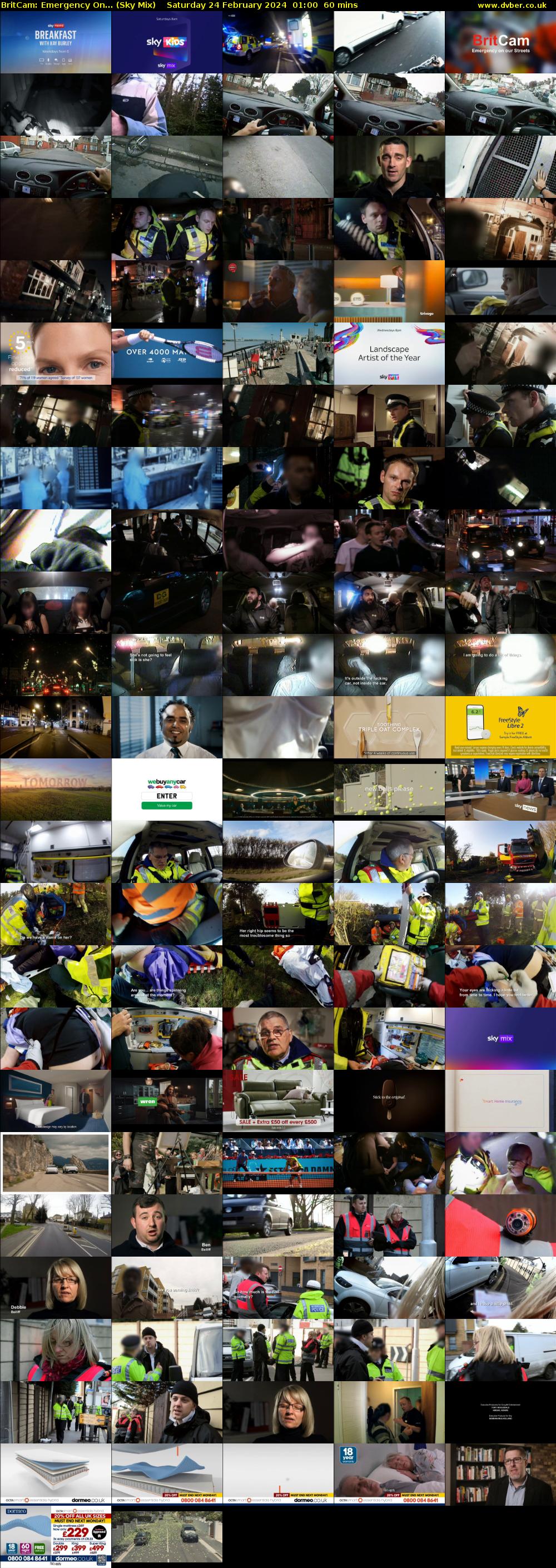 BritCam: Emergency On... (Sky Mix) Saturday 24 February 2024 01:00 - 02:00
