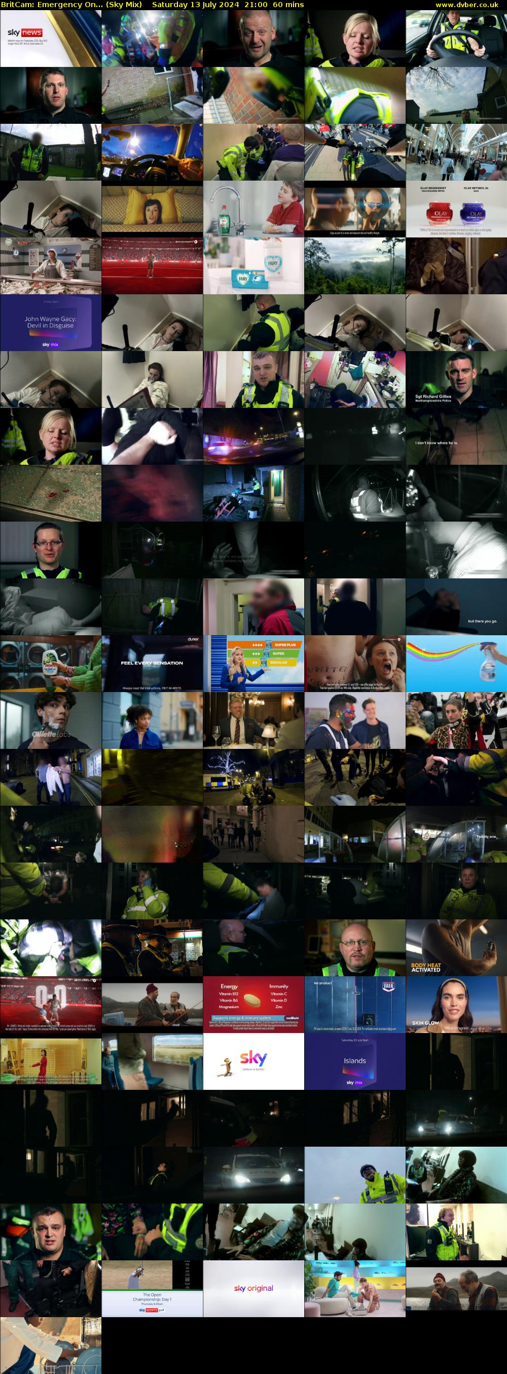 BritCam: Emergency On... (Sky Mix) Saturday 13 July 2024 21:00 - 22:00