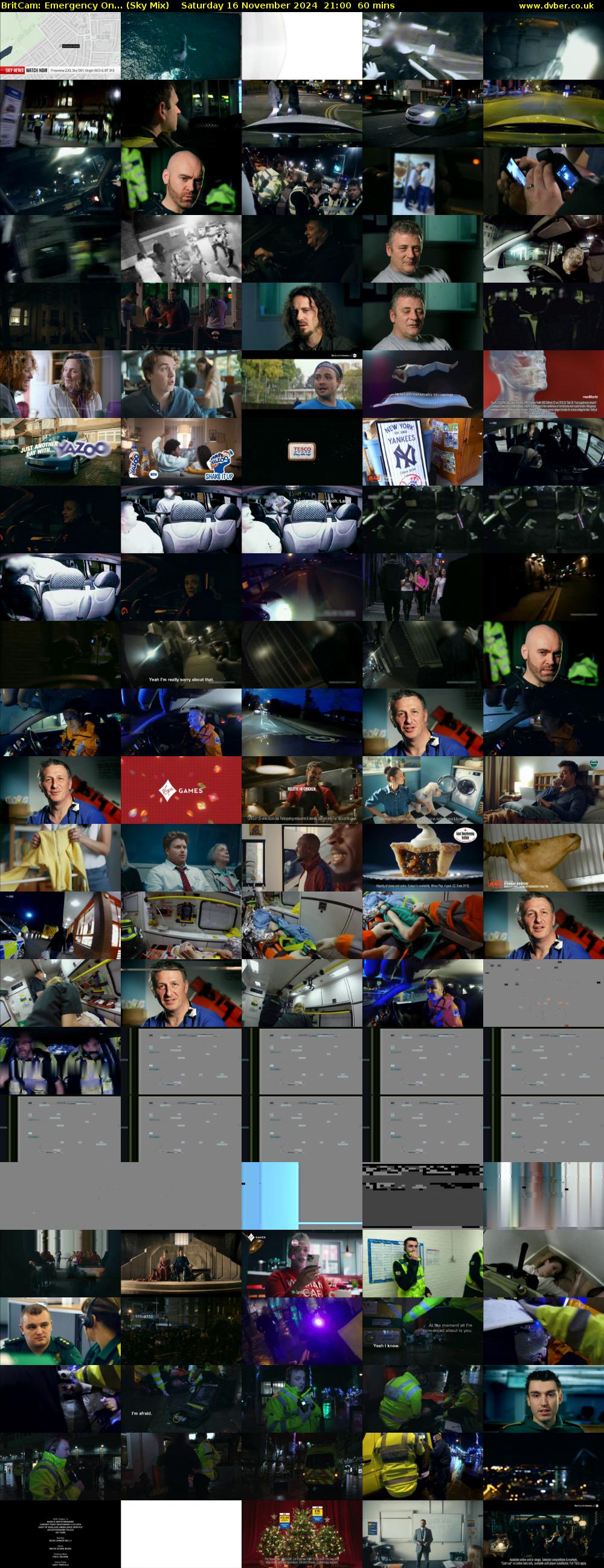 BritCam: Emergency On... (Sky Mix) Saturday 16 November 2024 21:00 - 22:00
