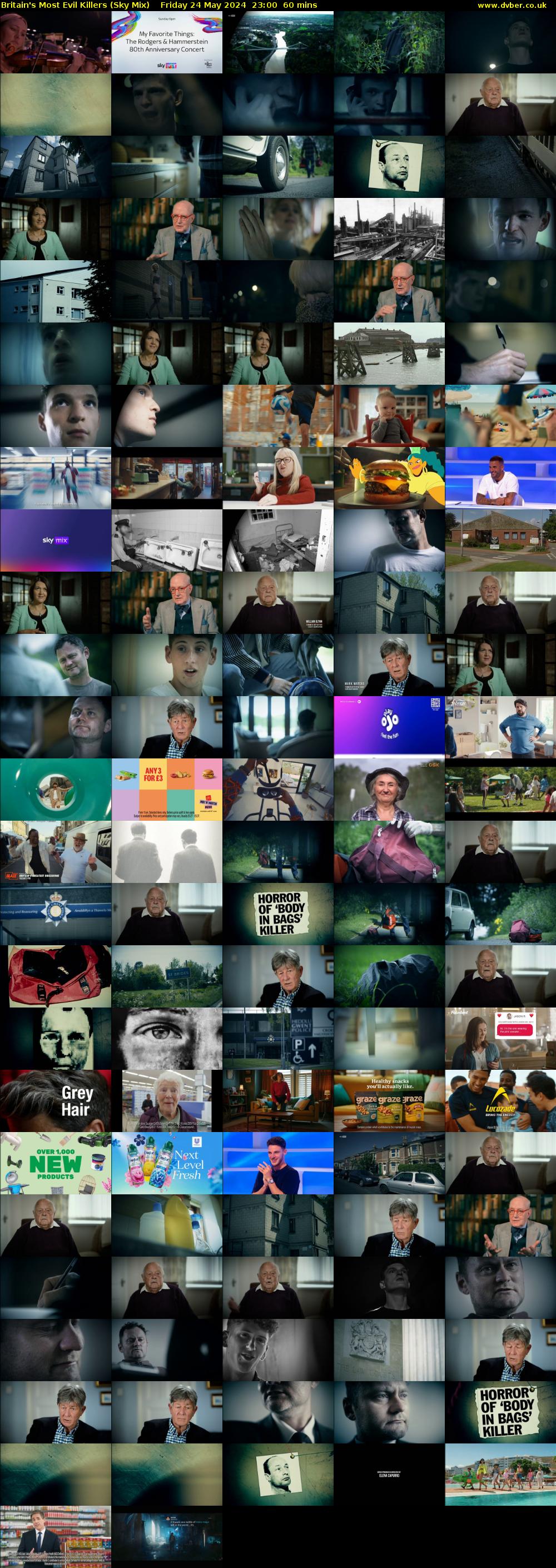 Britain's Most Evil Killers (Sky Mix) Friday 24 May 2024 23:00 - 00:00
