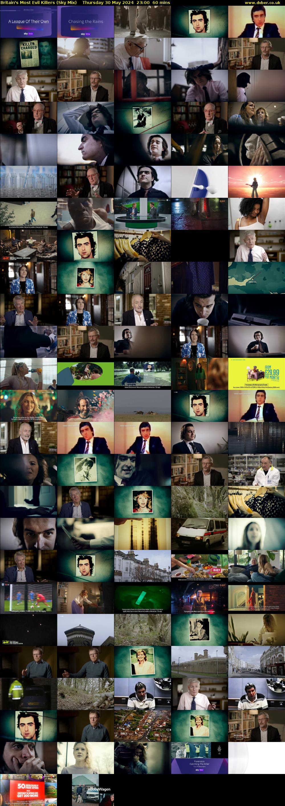 Britain's Most Evil Killers (Sky Mix) Thursday 30 May 2024 23:00 - 00:00