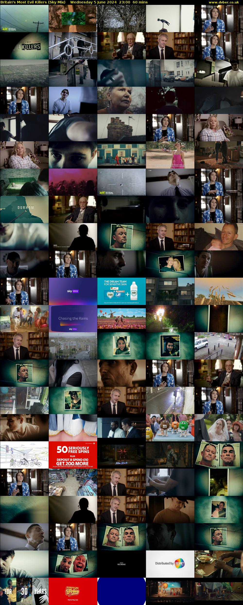 Britain's Most Evil Killers (Sky Mix) Wednesday 5 June 2024 23:00 - 00:00