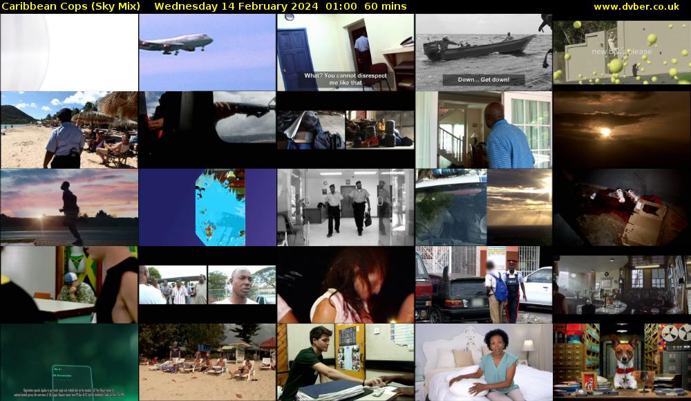 Caribbean Cops (Sky Mix) Wednesday 14 February 2024 01:00 - 02:00
