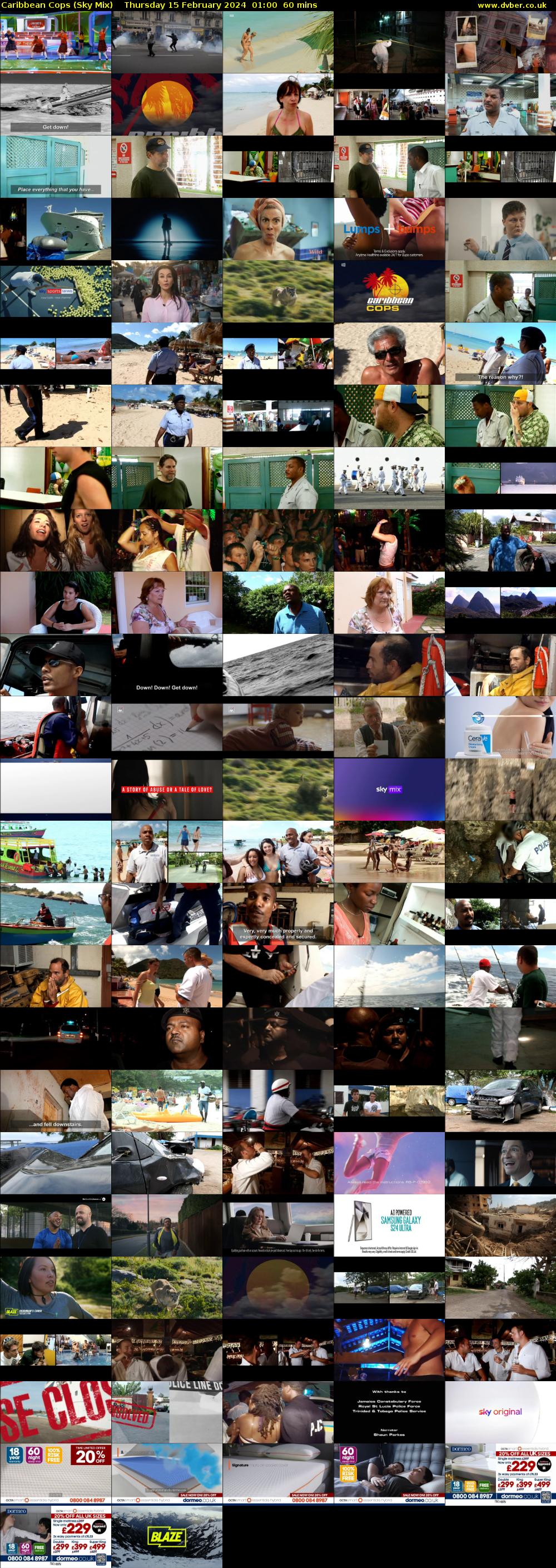Caribbean Cops (Sky Mix) Thursday 15 February 2024 01:00 - 02:00