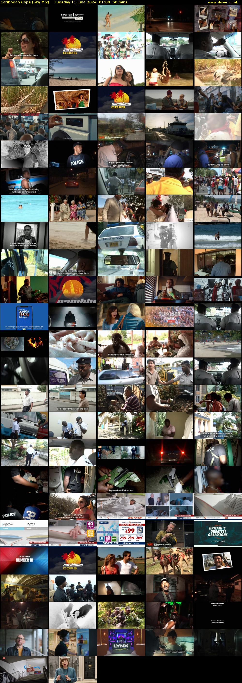 Caribbean Cops (Sky Mix) Tuesday 11 June 2024 01:00 - 02:00