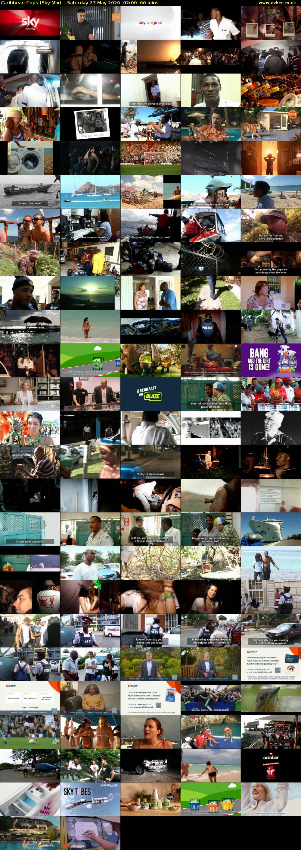 Caribbean Cops (Sky Mix) Saturday 23 May 2026 02:00 - 03:00