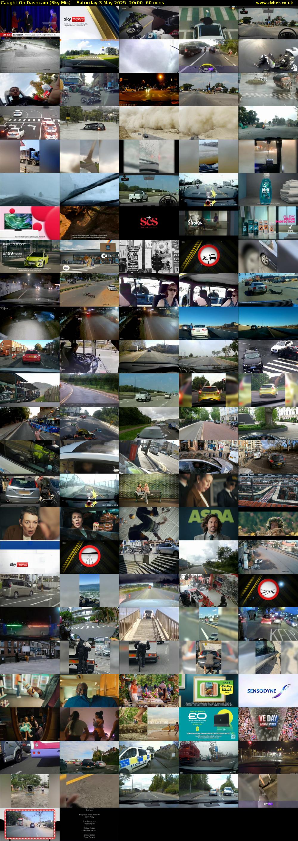 Caught On Dashcam (Sky Mix) Saturday 3 May 2025 20:00 - 21:00