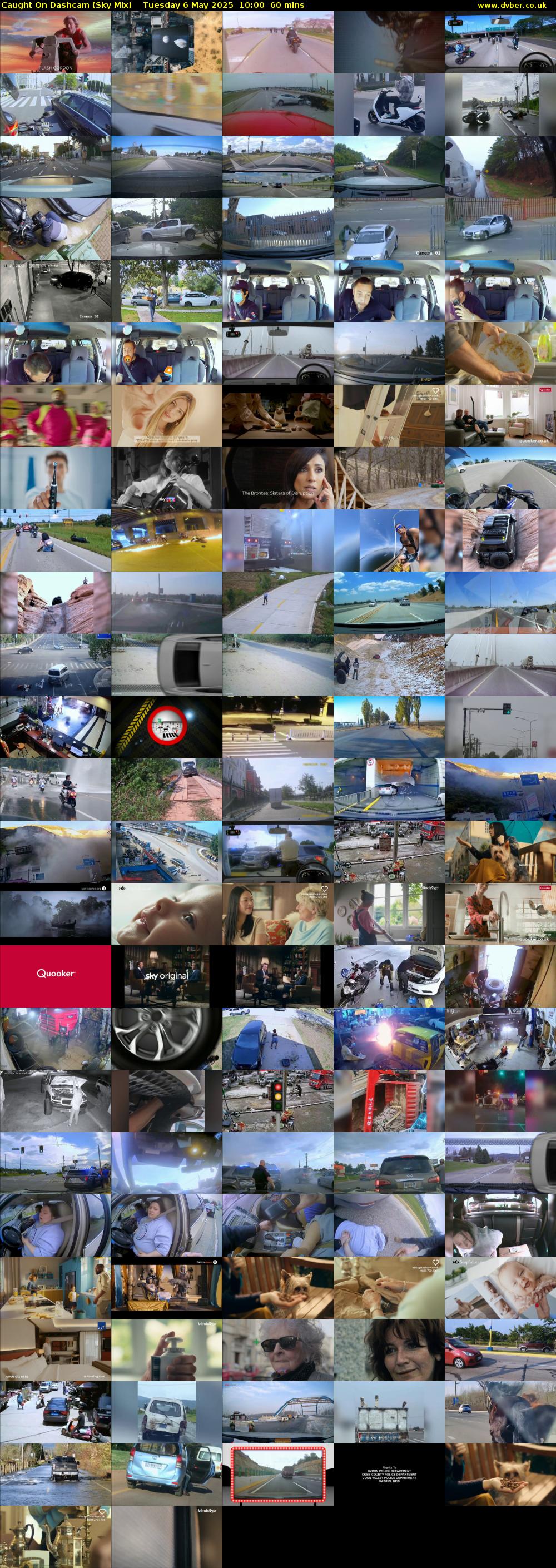 Caught On Dashcam (Sky Mix) Tuesday 6 May 2025 10:00 - 11:00