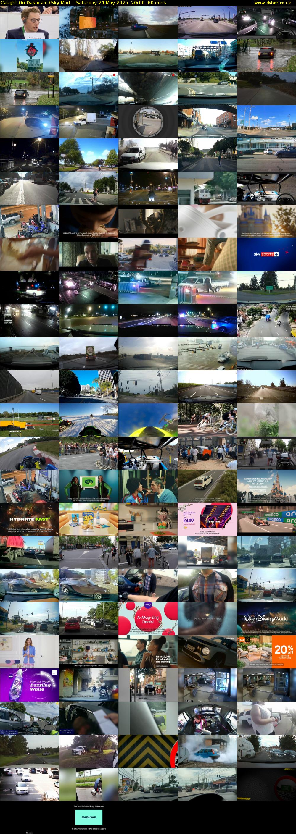 Caught On Dashcam (Sky Mix) Saturday 24 May 2025 20:00 - 21:00