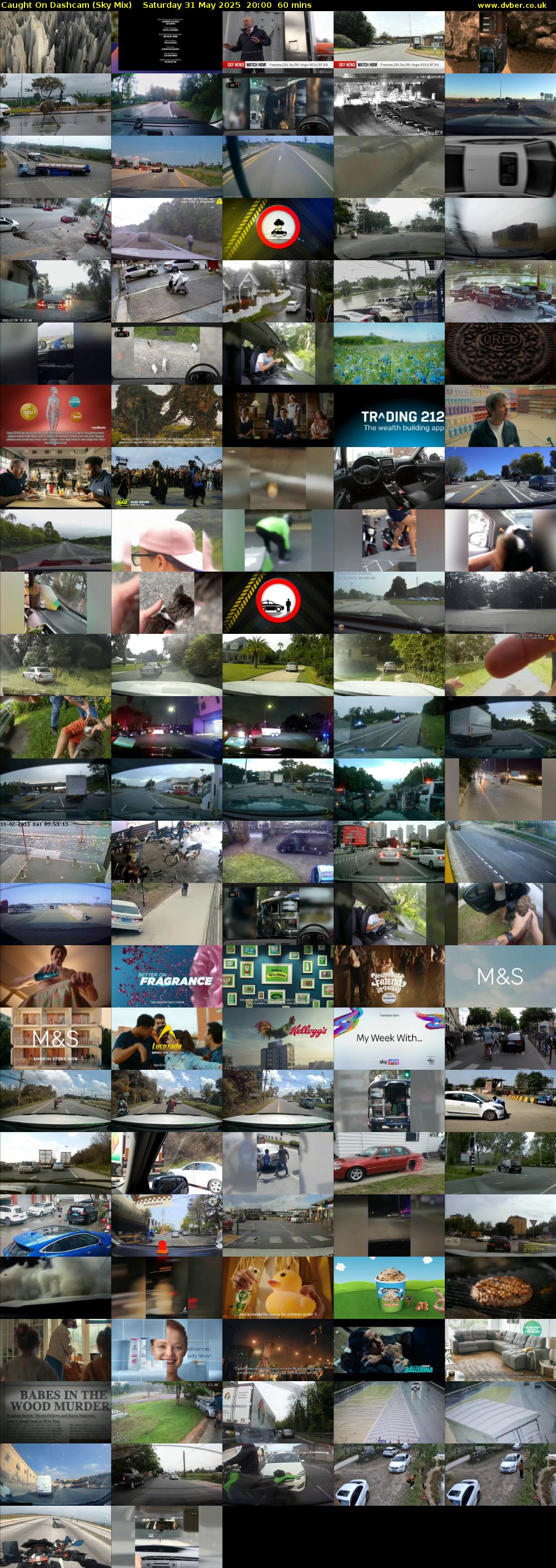 Caught On Dashcam (Sky Mix) Saturday 31 May 2025 20:00 - 21:00