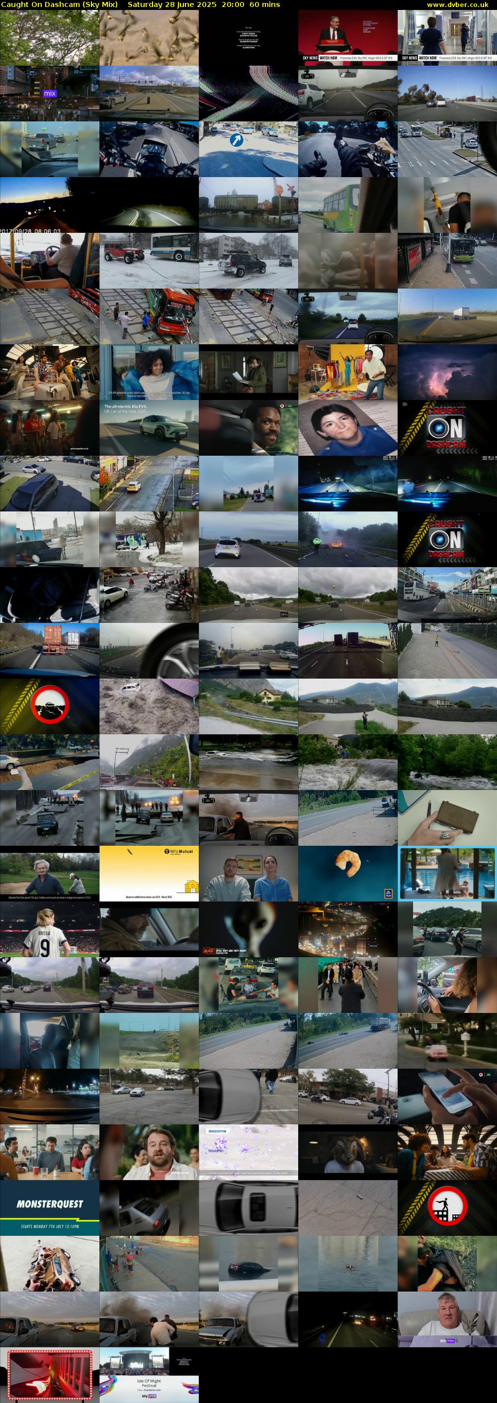 Caught On Dashcam (Sky Mix) Saturday 28 June 2025 20:00 - 21:00
