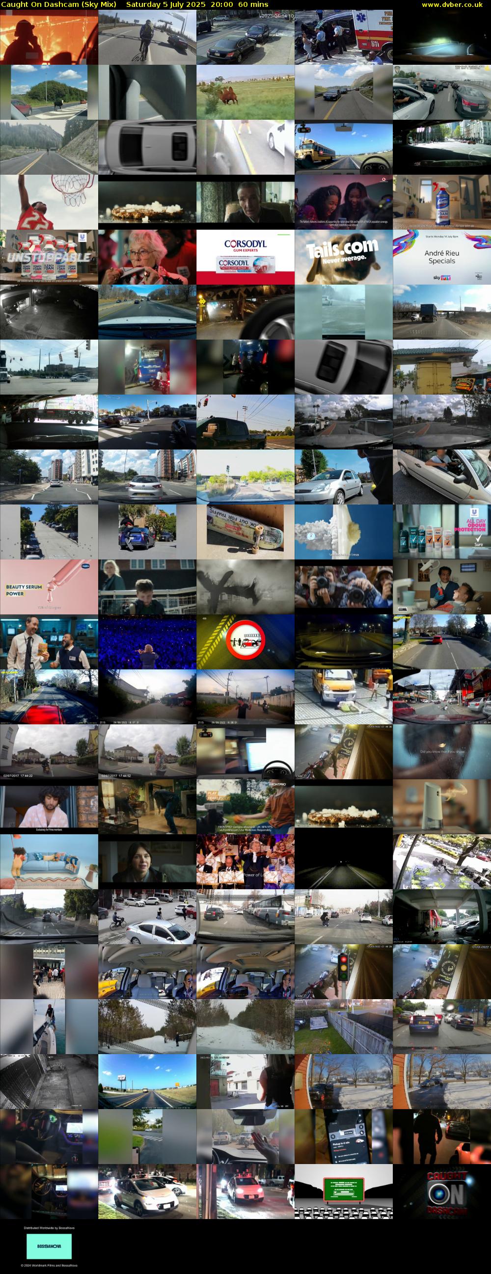 Caught On Dashcam (Sky Mix) Saturday 5 July 2025 20:00 - 21:00