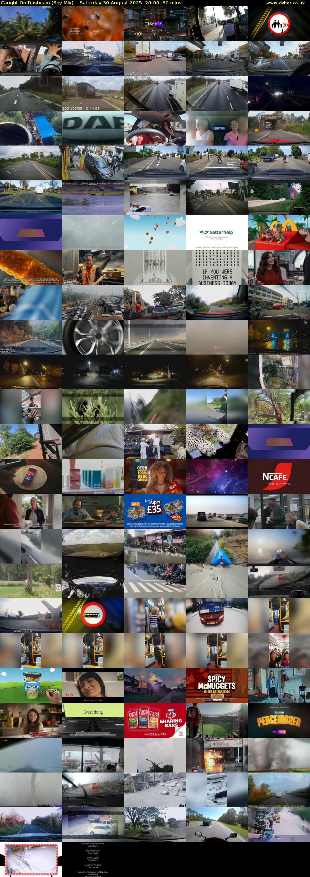 Caught On Dashcam (Sky Mix) Saturday 30 August 2025 20:00 - 21:00