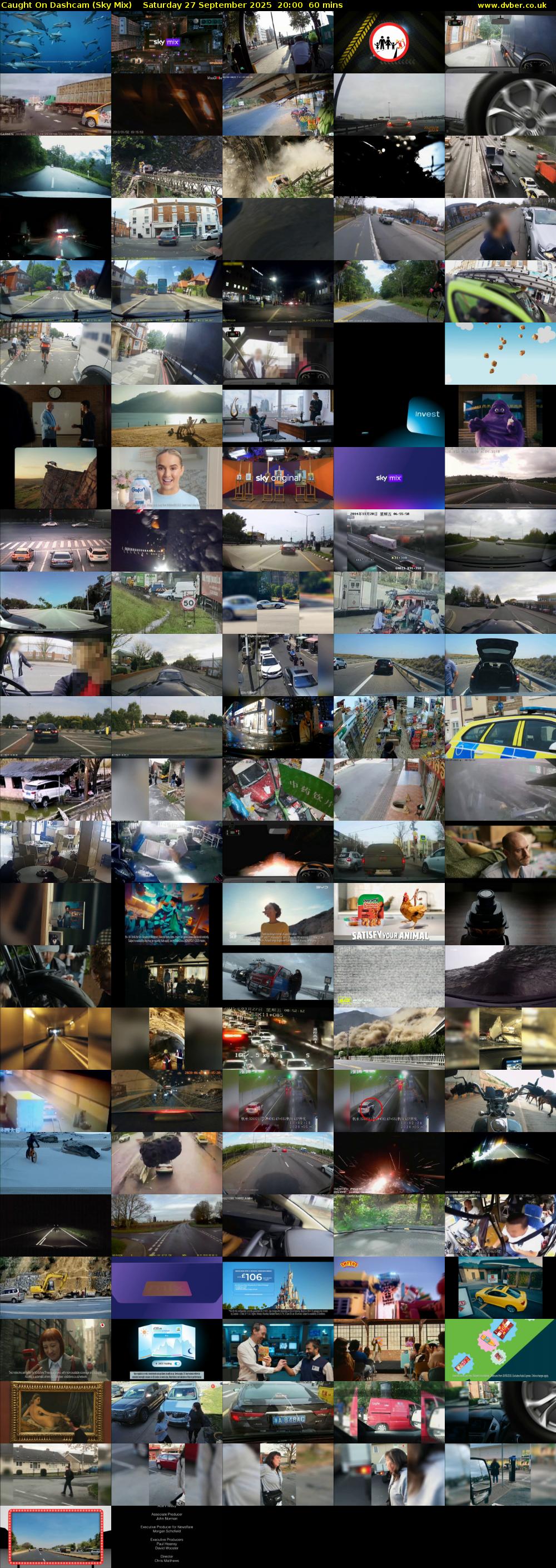 Caught On Dashcam (Sky Mix) Saturday 27 September 2025 20:00 - 21:00