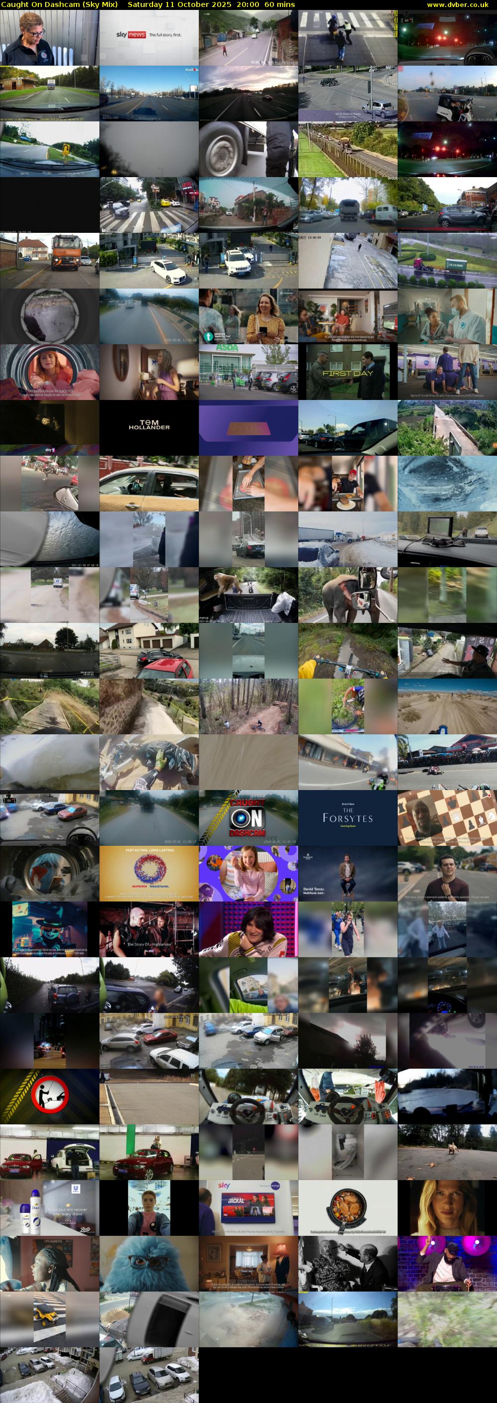 Caught On Dashcam (Sky Mix) Saturday 11 October 2025 20:00 - 21:00
