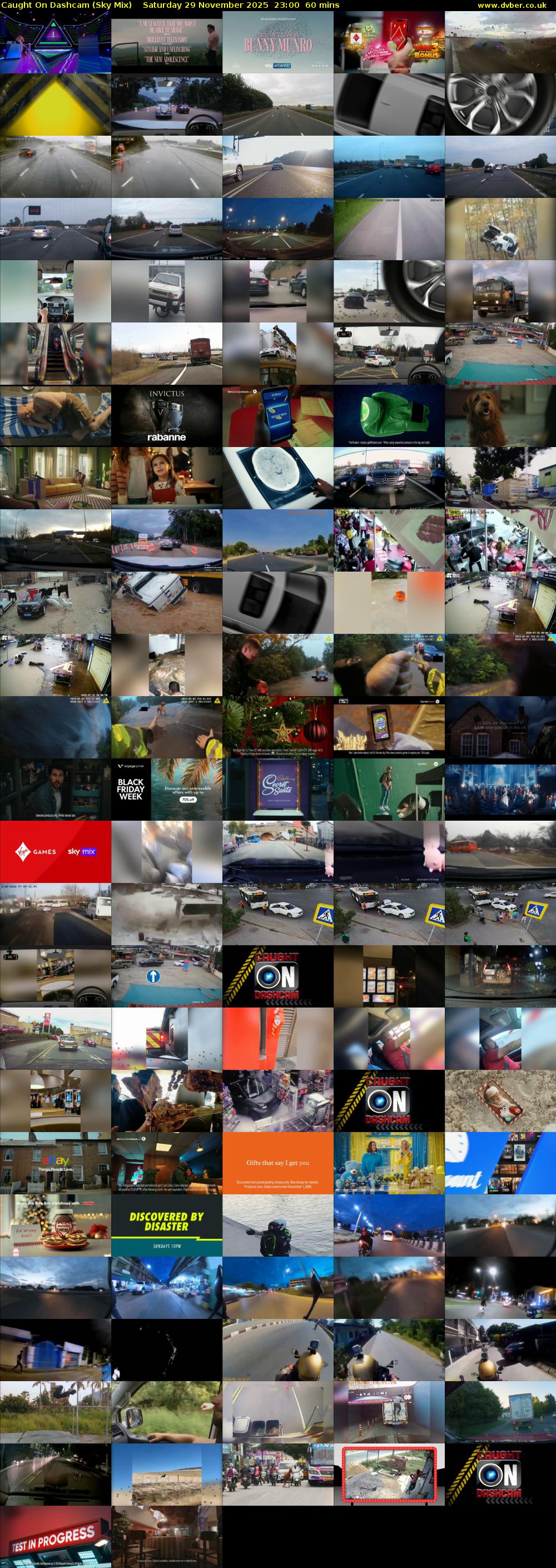 Caught On Dashcam (Sky Mix) Saturday 29 November 2025 23:00 - 00:00